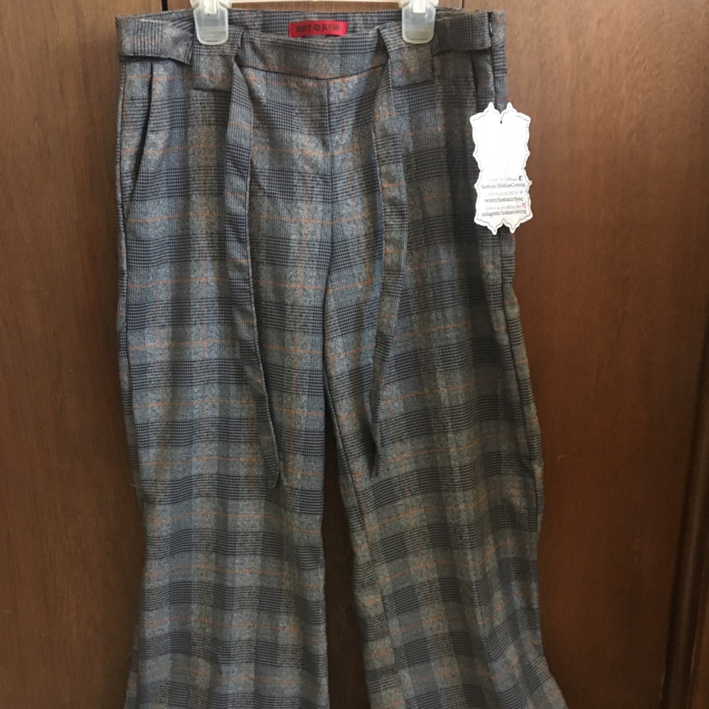 Patterned Dress Pants